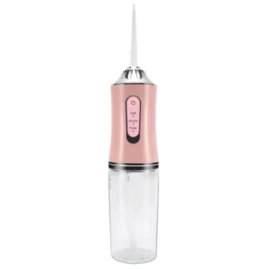 دستگاه شست‌وشوی دهان و دندان قابل حمل مدل A8 با سه حالت فشار آب و نازل‌های قابل تعویض