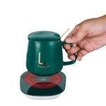 ماگ لاکی مدل Warmer Cup به همراه صفحه گرم کن برقی