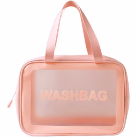 کیف لوازم آرایش زنانه مدل wash bag کد 2023B - مشکی