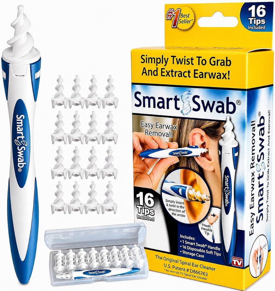 جرم گیر گوش با 16 سر Smart Swab