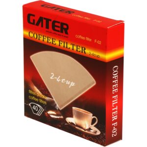 فیلتر قهوه گاتر مدل F02 بسته 40 عددی